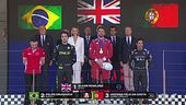 Il podio della Gara 2 di Monaco