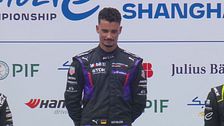 Il podio della gara 1 di Shanghai
