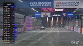 Il giro finale di gara 1 a Londra