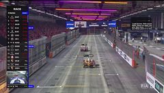 Il giro finale di Gara 2 a Londra