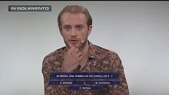In media, una donna ha più capelli se è....?