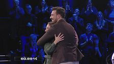 La "Lucky ball" e l'esplosione di gioia