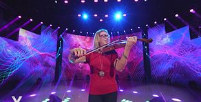 L'esibizione di Ginevra Morsilli