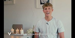 Tutto l'affetto di Gianluca per sua sorella Sarah Fahr
