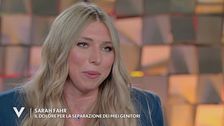 Sarah Fahr: "Il dolore per la separazione dei miei genitori"