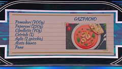 Piatti estivi: gazpacho