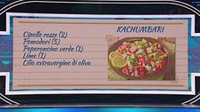 Piatti estivi: Kachumbari