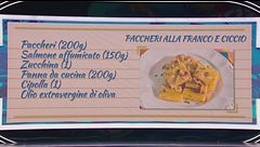 Piatti estivi: paccheri alla Franco e Ciccio