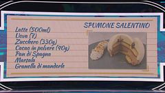 Piatti estivi: spumone salentino