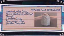 Piatti estivi: parfait alle mandorle
