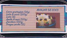 Piatti estivi: manjar de coco