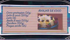 Piatti estivi: manjar de coco