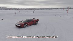 Magia in Lapponia, il Corso Pilota On-Ice di Ferrari