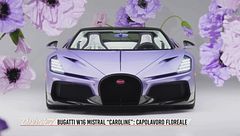 Bugatti W16 Mistral Caroline, dove l'arte incontra l'hypercar
