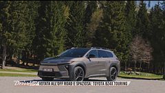 Toyota BZ4X Touring, un'auto spaziosa che si adatta anche al fuoristrada