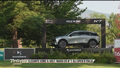 DS N°7 si presenta agli Open d'Italia di Golf, tanto spazio a bordo e comfort