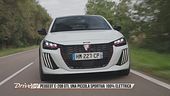Peugeot E-208 GTi, una piccola sportiva dalla guida fluida
