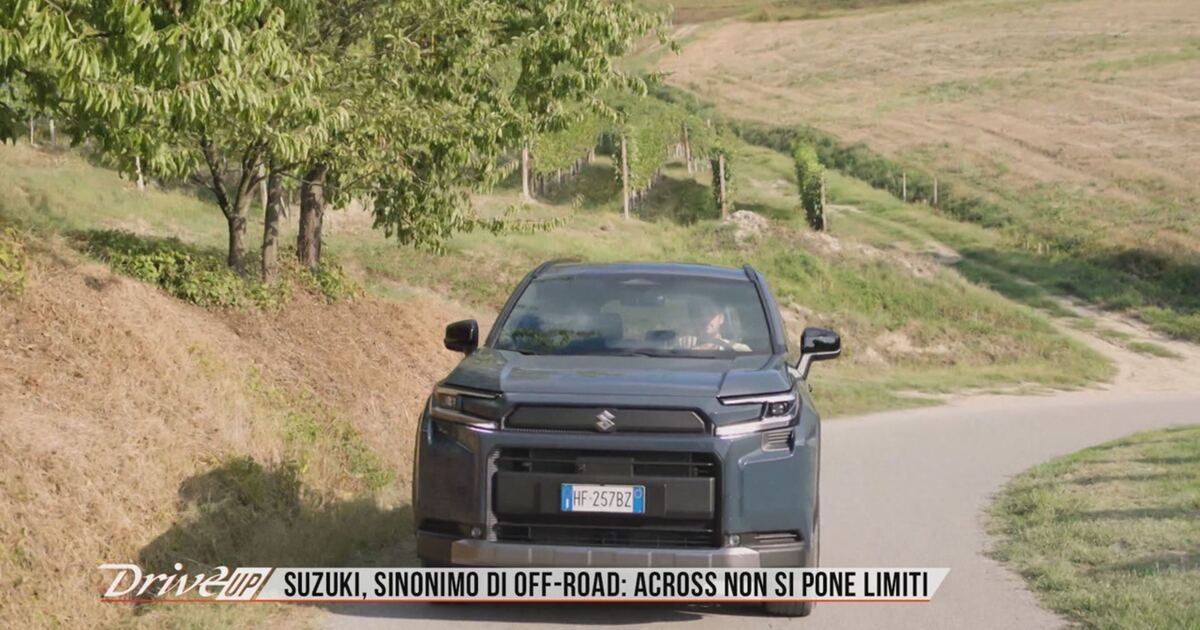 Drive Up: Suzuki Across, design muscoloso e aggiornamenti tecnologici ...