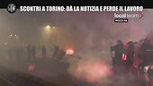 ANDREETTA: Scontri a Torino: dà la notizia e perde il lavoro