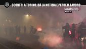 ANDREETTA: Scontri a Torino: dà la notizia e perde il lavoro
