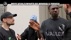 CORTI: Moise Kean eliminato dai mondiali furioso
