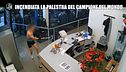 GOLIA: Incendiata la palestra del campione del mondo