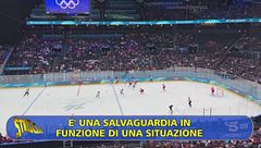 Scoop "olimpico" di Moreno Morello: piove dal tetto dell'Arena Santa Giulia appena inaugurata