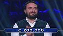 Valerio risponde alla domanda da 200 mila euro