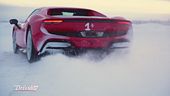 Ferrari tra neve e ghiaccio, il Corso Pilota On-Ice