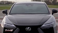 Lexus RZ F Sport, la prova del SUV elettrico in pista a Vairano
