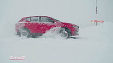 Alfa Romeo, la nuova trazione Q4 sotto la neve del Passo del Tonale