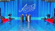 L'ingresso della giuria di Amici25 - 28 marzo