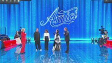 L'ingresso della giuria di Amici25 - 4 aprile