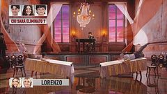 Lorenzo - Esibizione per non essere eliminato - 25 aprile