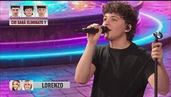 Lorenzo - Esibizione per non essere eliminato - 2 maggio