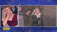 Lo scherzo a Lorella Cuccarini