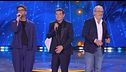Max Giusti, Filippo Bisciglia e Claudio Amendola in "La società dei magnaccioni"