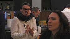 Un'incomprensione porta un breve screzio tra Francesca e Renato