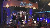 Con un ballo si conclude questo primo episodio del Late Show