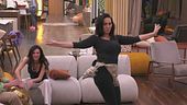 L'esibizione di Francesca: la danza del ventre