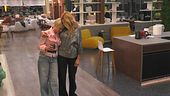 Un momento di sconforto per Antonella