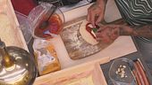 I gustosi panzerotti di Raul e Lucia