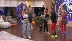 I VIP al lavoro sulle coreografie