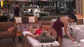 Massaggio e relax per Antonella Elia