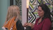 Un improvviso momento di commozione per Francesca