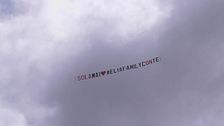 Il primo aereo per Antonella