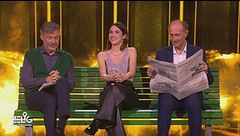 Ale e Franz: in panchina con Lodovica Comello