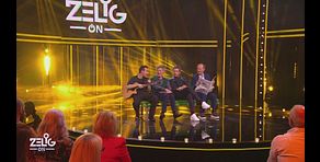 In panchina con Ale, Franz, Francesco Migliazza e Paolo Ruffini