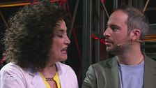 Il backstage con Max Angioni, Federica Ferrero e Filippo Caccamo