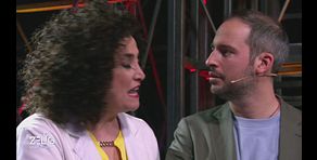 Il backstage con Max Angioni, Federica Ferrero e Filippo Caccamo